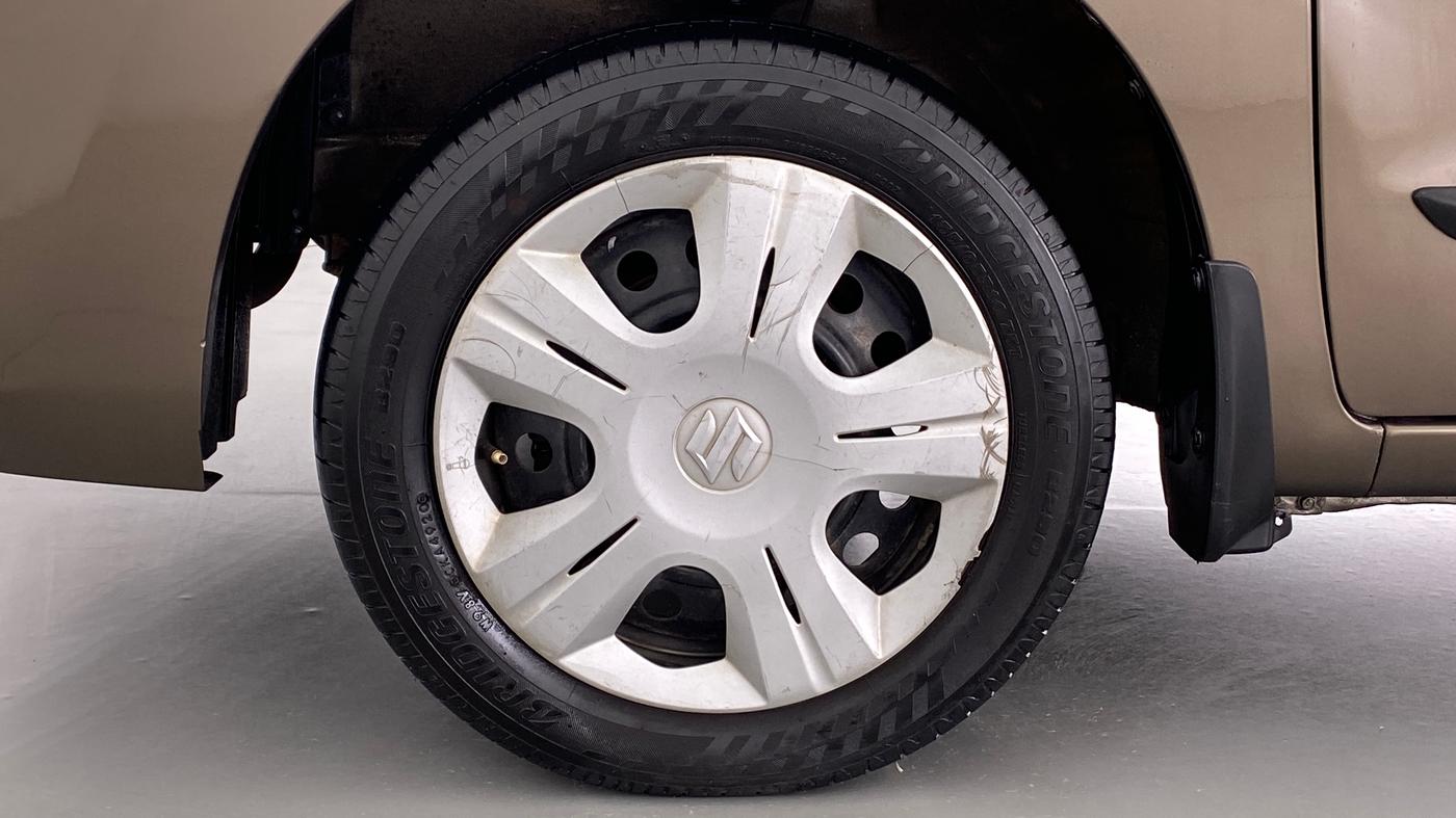 2016 Maruti Wagon R 1.0 VXI, Petrol, Manual, 55,397 km, Left Front Wheel