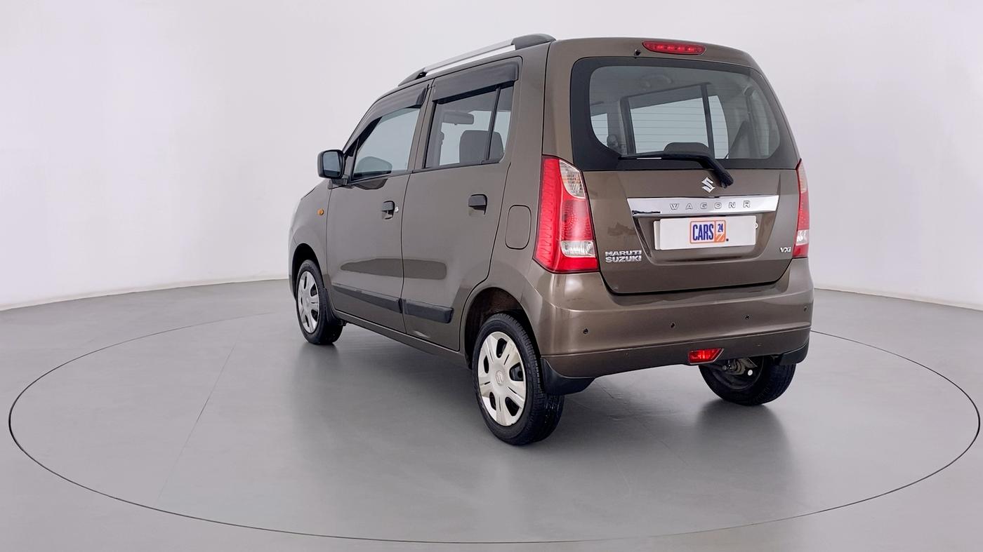 2016 Maruti Wagon R 1.0 VXI, Petrol, Manual, 55,397 km, Left Back Diagonal