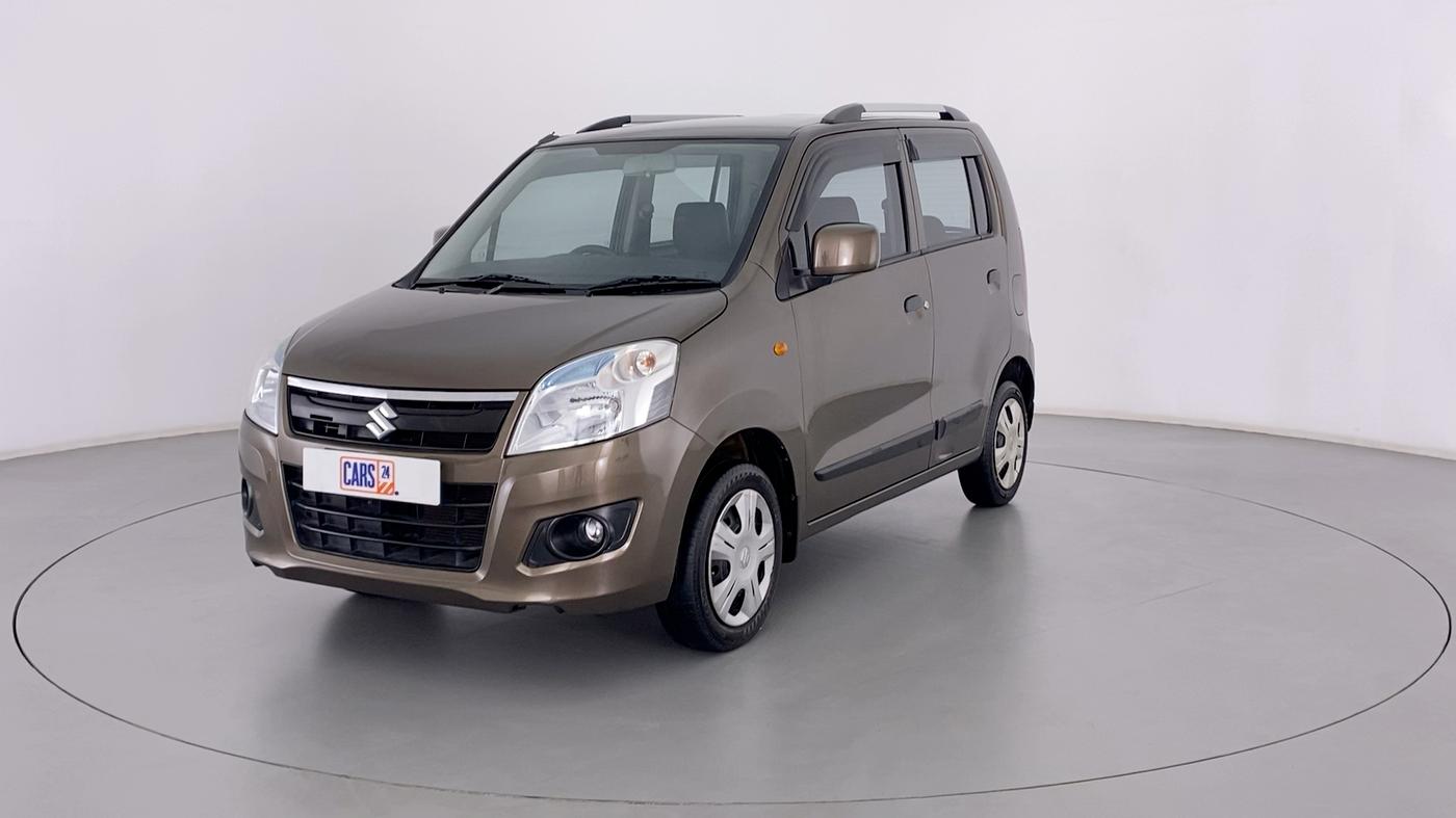 2016 Maruti Wagon R 1.0 VXI, Petrol, Manual, 55,397 km, Left Front Diagonal