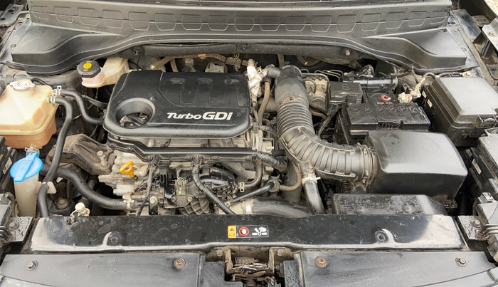 2021 KIA SONET HTX 1.0 IMT, Petrol, Manual, 77,342 km, Engine View