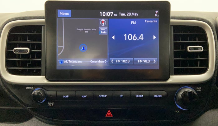 2021 Hyundai VENUE SX PLUS 1.0 TURBO DCT, Petrol, Automatic, 40,080 km, Infotainment System