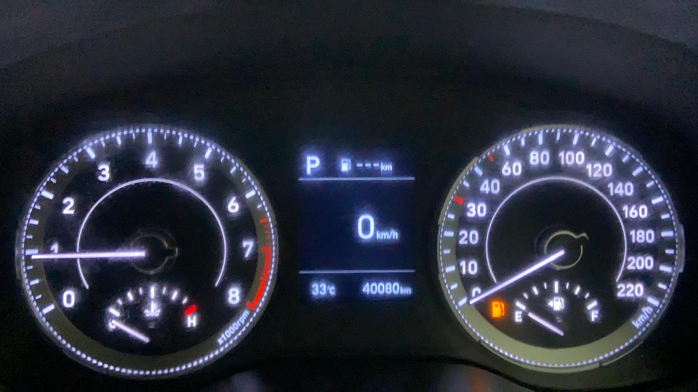 2021 Hyundai VENUE SX PLUS 1.0 TURBO DCT, Petrol, Automatic, 40,080 km, Odometer Image