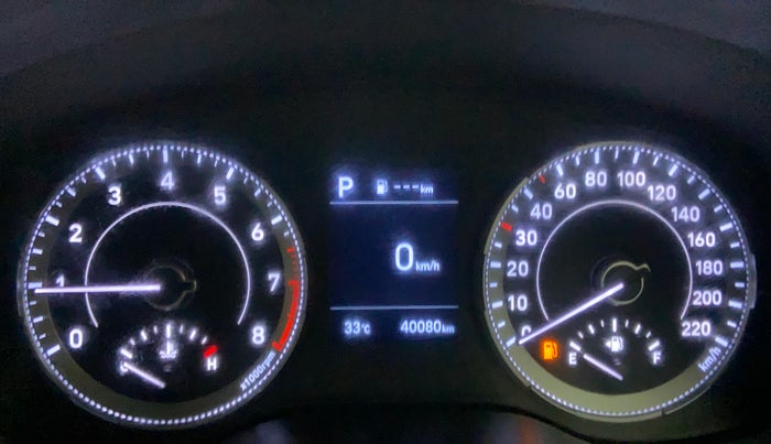 2021 Hyundai VENUE SX PLUS 1.0 TURBO DCT, Petrol, Automatic, 40,080 km, Odometer Image