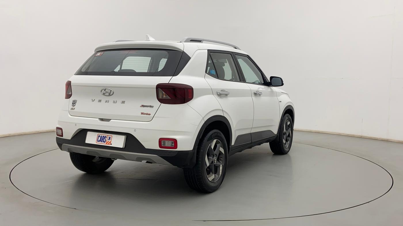 2021 Hyundai VENUE SX PLUS 1.0 TURBO DCT, Petrol, Automatic, 40,080 km, Right Back Diagonal