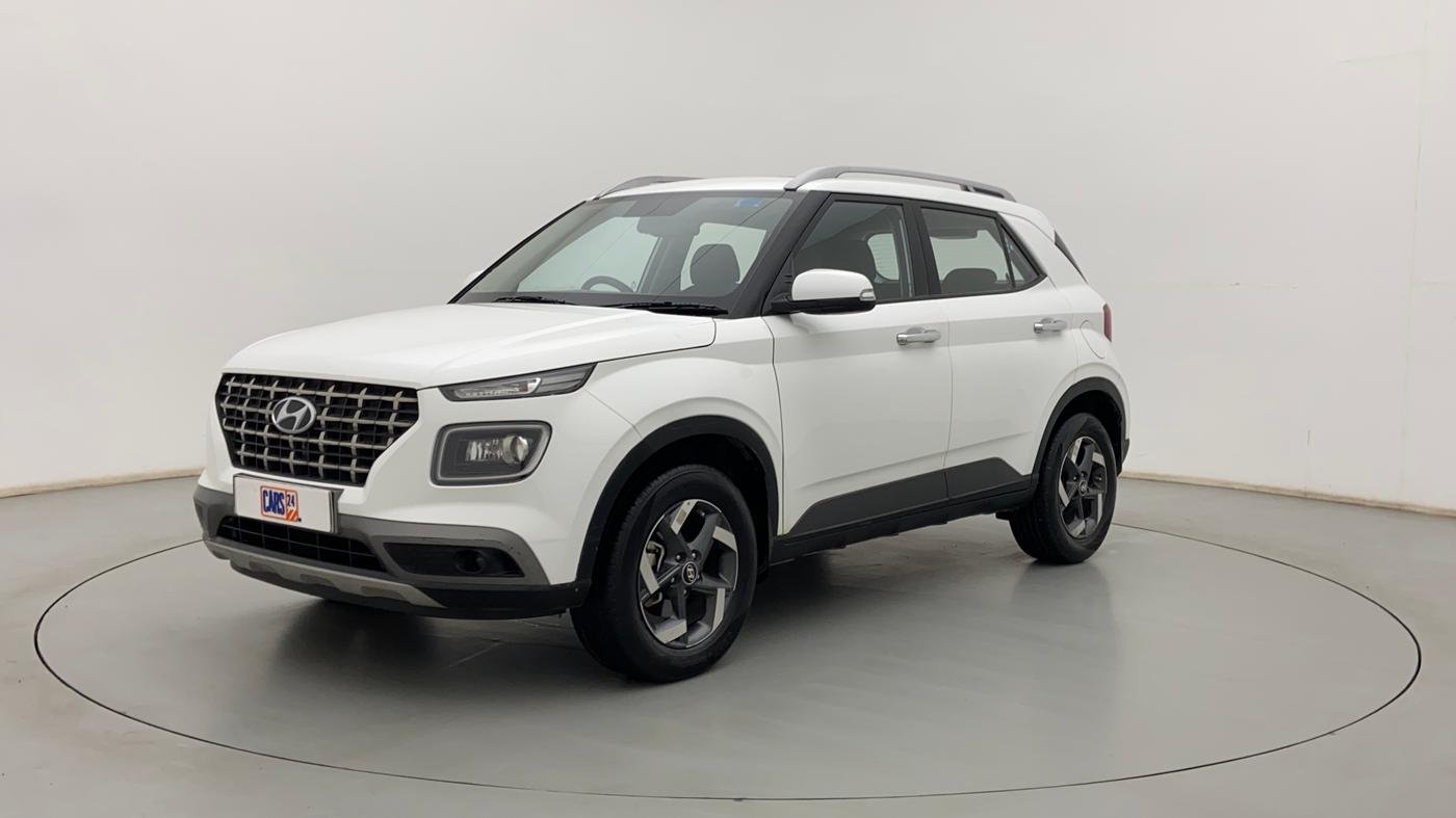 2021 Hyundai VENUE SX PLUS 1.0 TURBO DCT, Petrol, Automatic, 40,080 km, Left Front Diagonal
