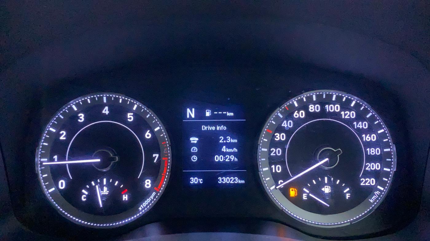 2021 Hyundai VENUE S 1.0 TURBO IMT, Petrol, Manual, 33,259 km, Odometer Image