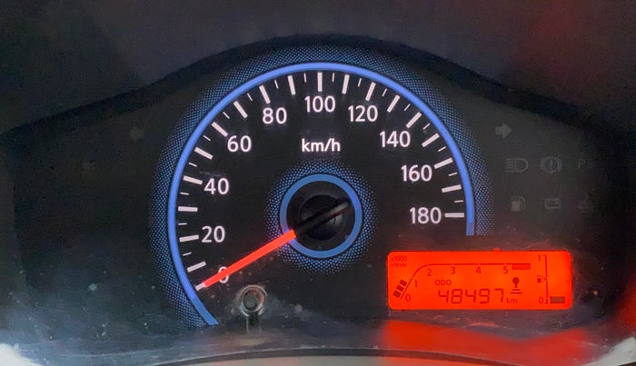 2016 Datsun Redi Go T (O), Petrol, Manual, 48,496 km, Odometer Image