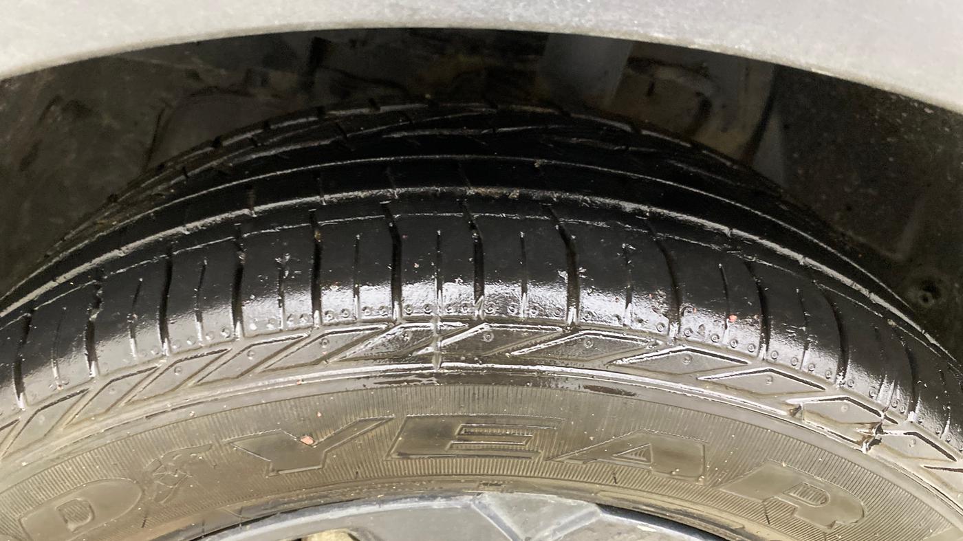 2023 Tata NEXON XZA PLUS (L) DARK EDITION, Petrol, Automatic, 35,984 km, Left Front Tyre Tread