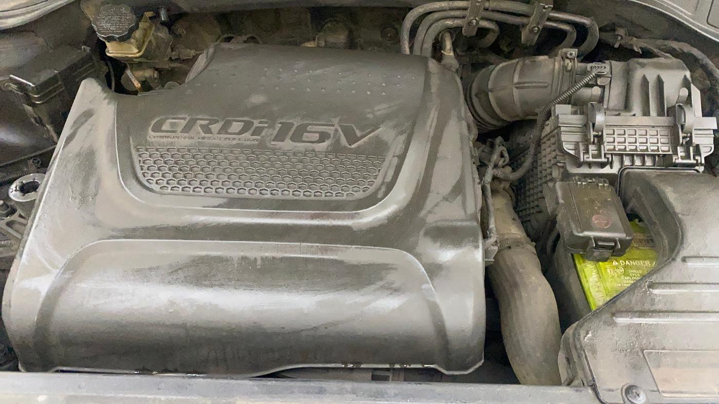 2015 Hyundai Santa Fe 4 WD AT, Diesel, Automatic, 67,536 km, Engine View