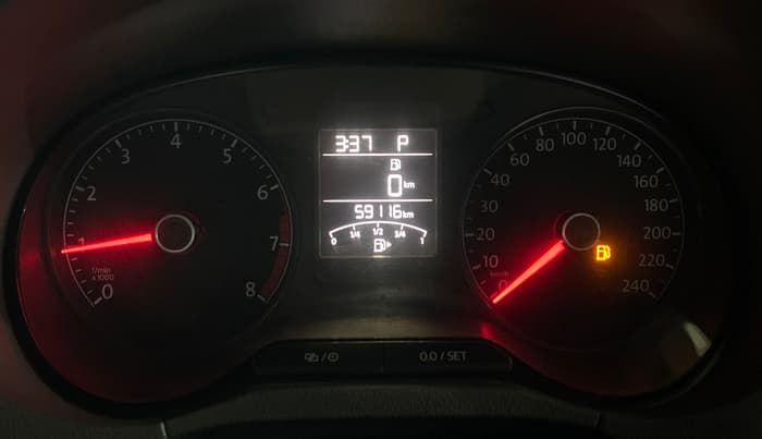 2016 Volkswagen Vento HIGHLINE PETROL AT, Petrol, Automatic, 59,116 km, Odometer Image