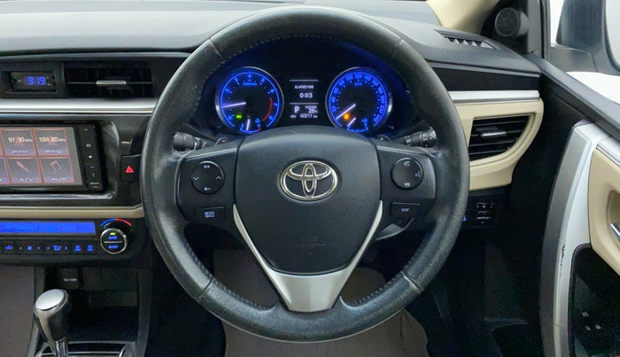2016 Toyota Corolla Altis G AT, Petrol, Automatic, 60,853 km, Steering Wheel Close Up