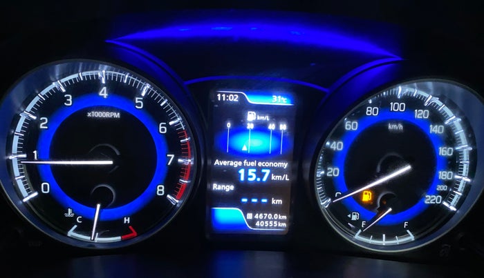 2019 Maruti Baleno RS 1.0 PETROL, Petrol, Manual, 40,555 km, Odometer Image