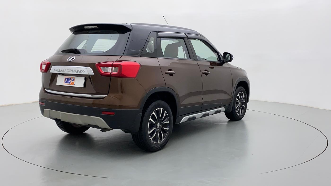 2020 Toyota URBAN CRUISER PREMIUM DUAL TONE AT, Petrol, Automatic, 15,872 km, Right Back Diagonal