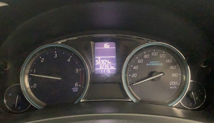 2017 Maruti Ciaz ALPHA DIESEL 1.3, Diesel, Manual, 62,351 km, Odometer Image