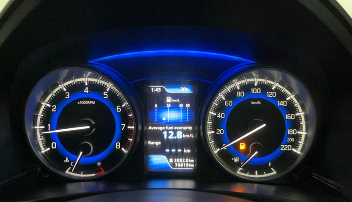 2018 Maruti Baleno ZETA PETROL 1.2, Petrol, Manual, 74,611 km, Odometer Image