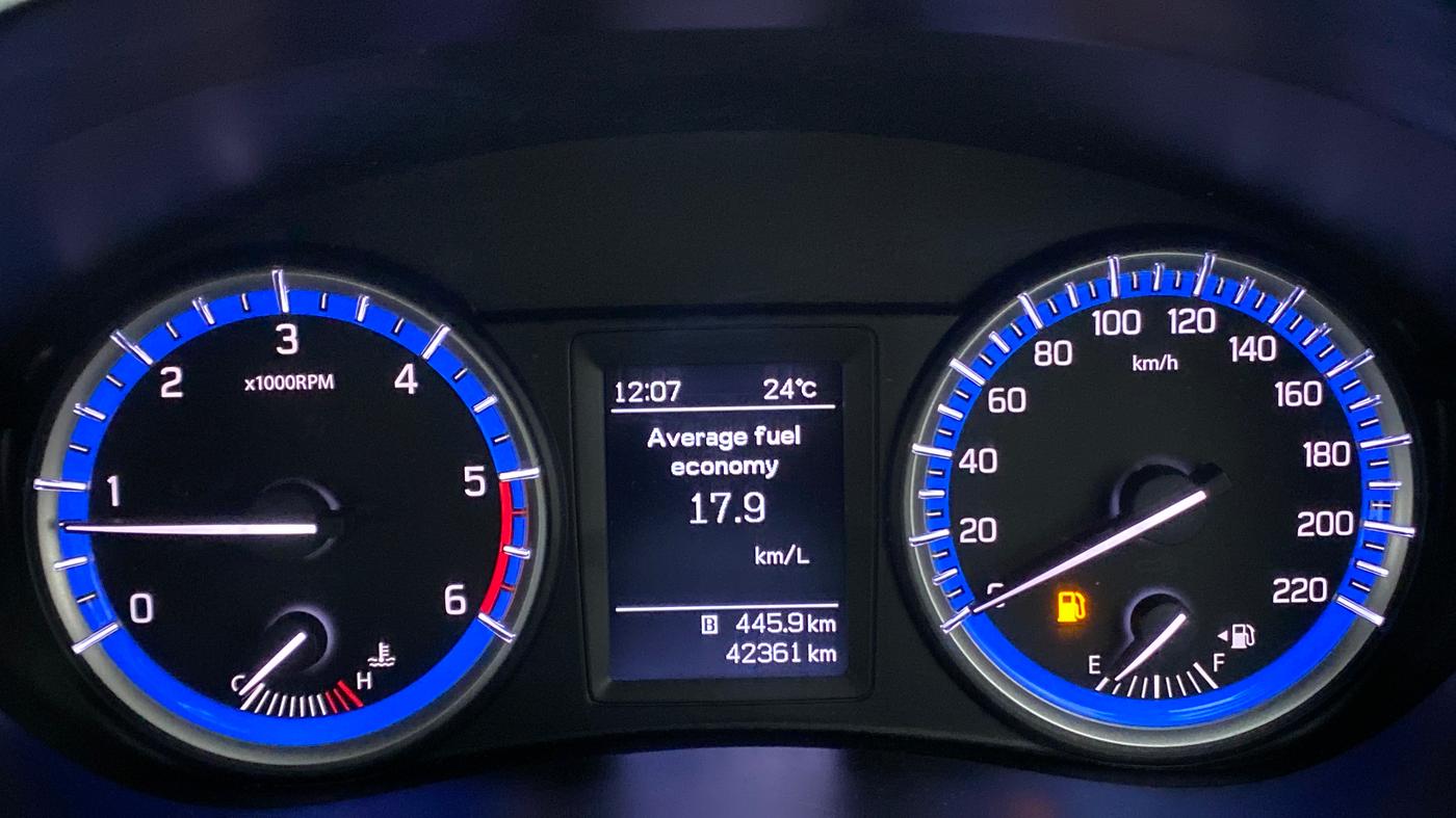 2016 Maruti S Cross ZETA 1.3, Diesel, Manual, 42,360 km, Odometer Image