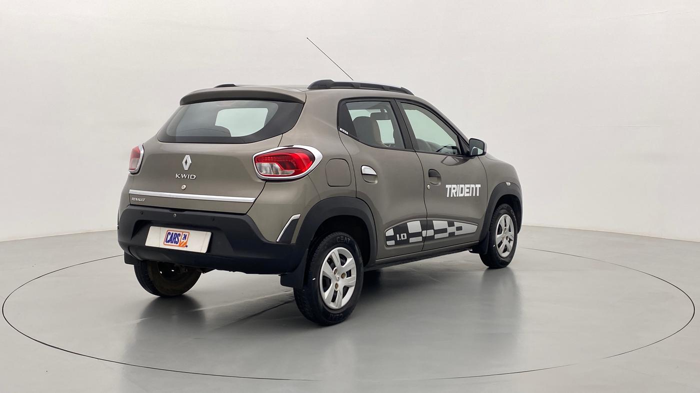 2017 Renault Kwid 1.0 RXT, Petrol, Manual, 38,903 km, Right Back Diagonal