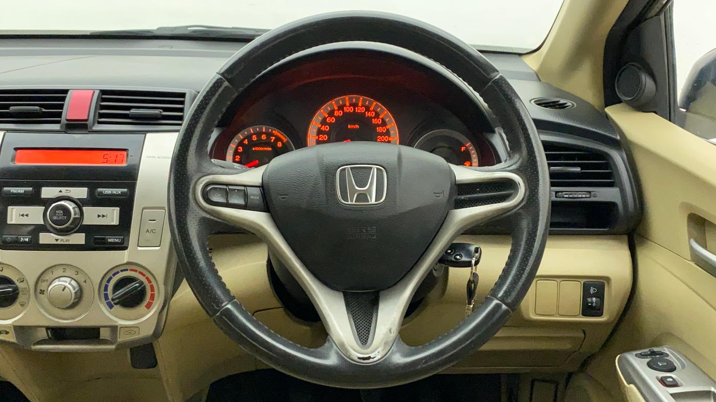 2011 Honda City 1.5L I-VTEC V EXCLUSIVE, Petrol, Manual, 88,114 km, Steering Wheel Close Up