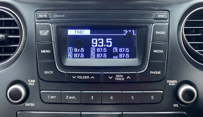 2018 Hyundai Xcent E PLUS, Petrol, Manual, 47,188 km, Infotainment System