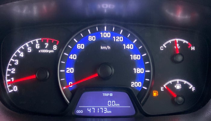 2018 Hyundai Xcent E PLUS, Petrol, Manual, 47,188 km, Odometer Image