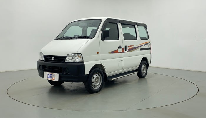 2017 Maruti Eeco 5 STR WITH AC PLUSHTR, CNG, Manual, 12,321 km, Left Front Diagonal (45- Degree) View