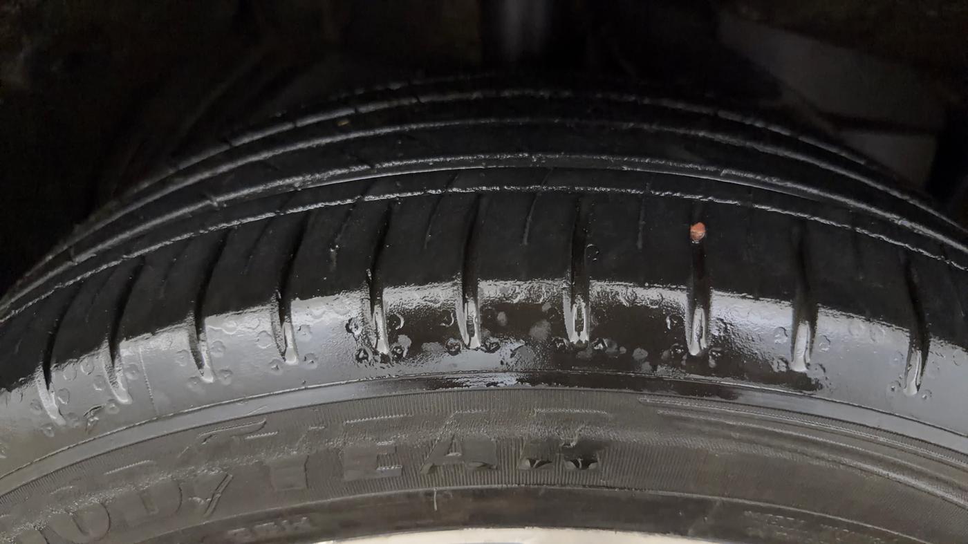 2022 MG HECTOR SHARP 1.5 PETROL CVT, Petrol, Automatic, 86,162 km, Right Front Tyre Tread