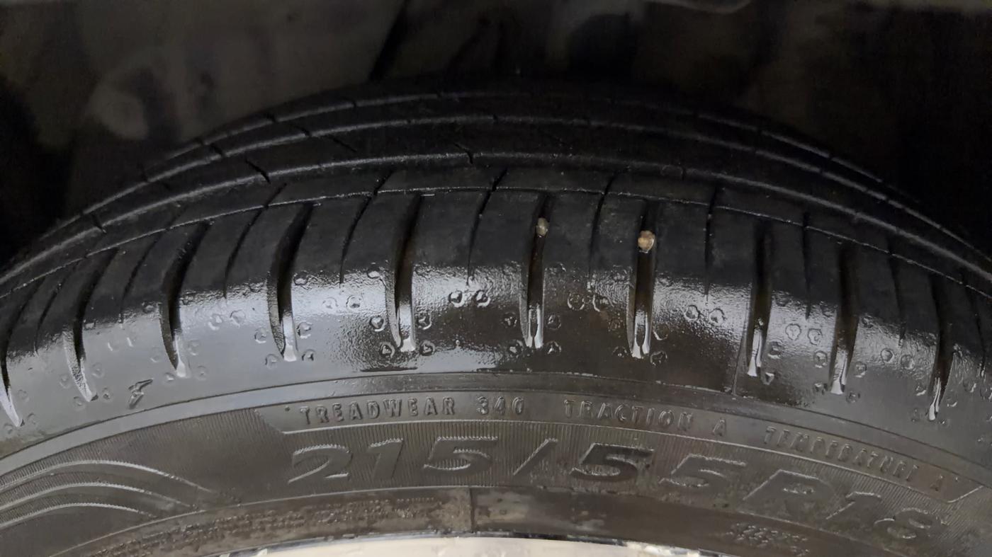 2022 MG HECTOR SHARP 1.5 PETROL CVT, Petrol, Automatic, 86,162 km, Left Front Tyre Tread