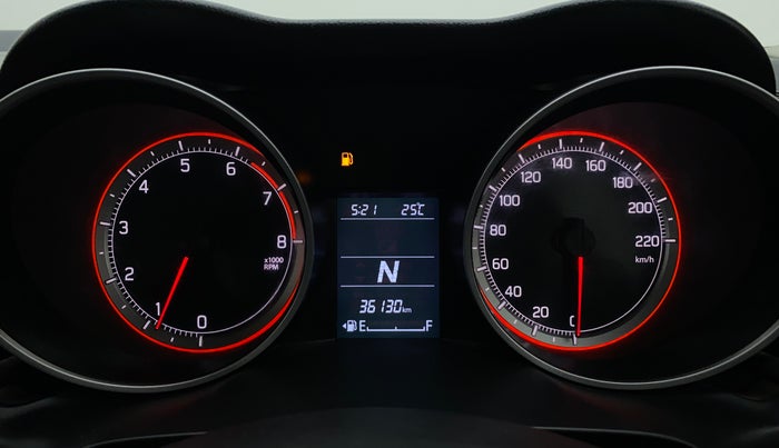 2018 Maruti Swift VXI AMT D, Petrol, Automatic, 36,155 km, Odometer Image