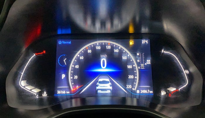 2022 Renault Kiger RXZ AMT, Petrol, Automatic, 36,217 km, Odometer Image