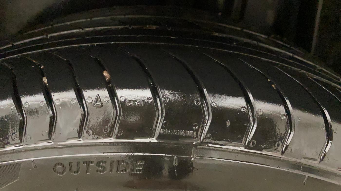 2025 Skoda Kylaq Prestige AT, Petrol, Automatic, 16,020 km, Left Rear Tyre Tread