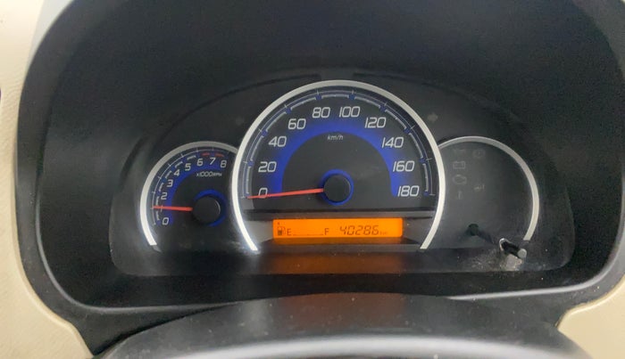 2018 Maruti Wagon R 1.0 VXI, Petrol, Manual, 40,285 km, Odometer Image