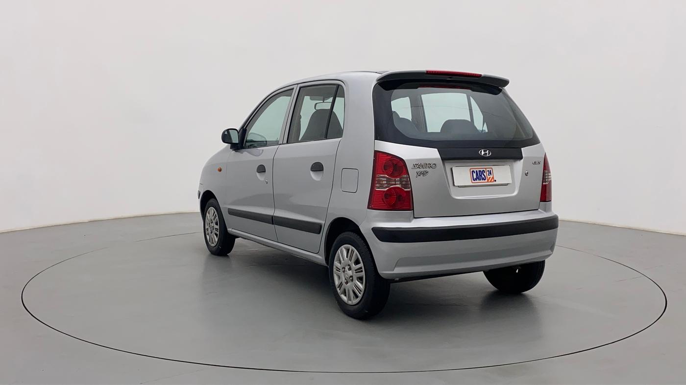 2013 Hyundai Santro Xing GLS, Petrol, Manual, 76,196 km, Left Back Diagonal