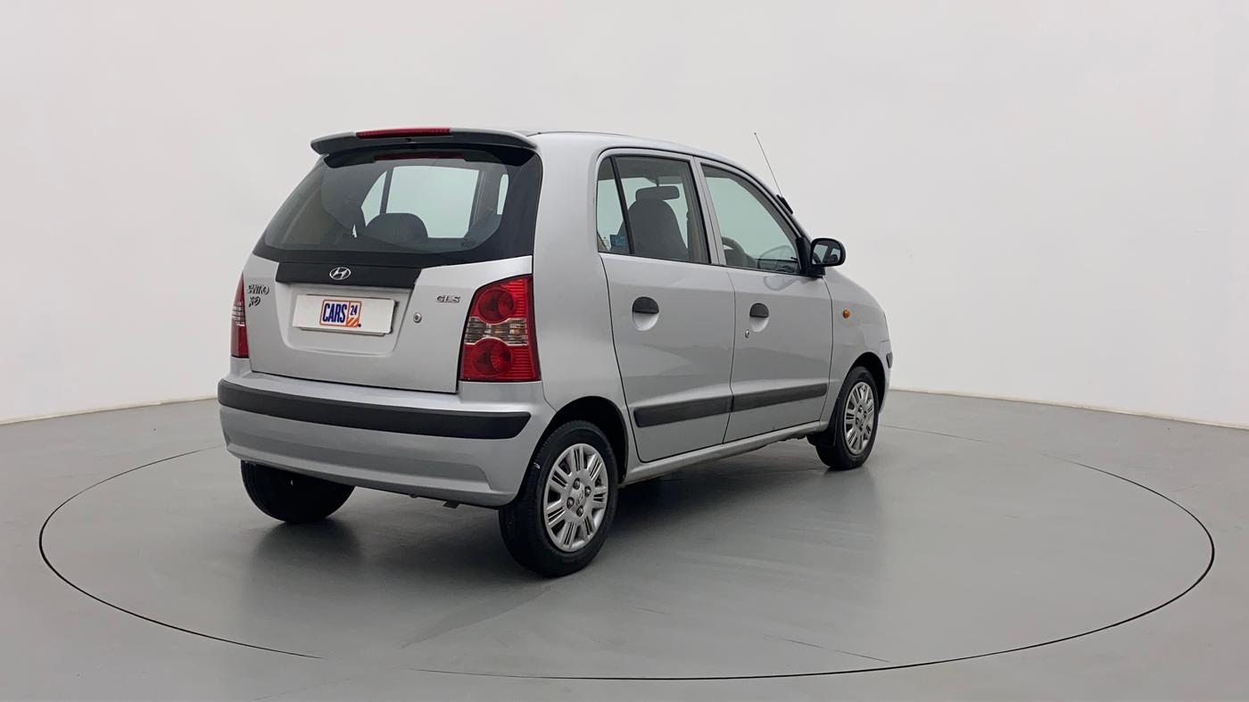 2013 Hyundai Santro Xing GLS, Petrol, Manual, 76,196 km, Right Back Diagonal