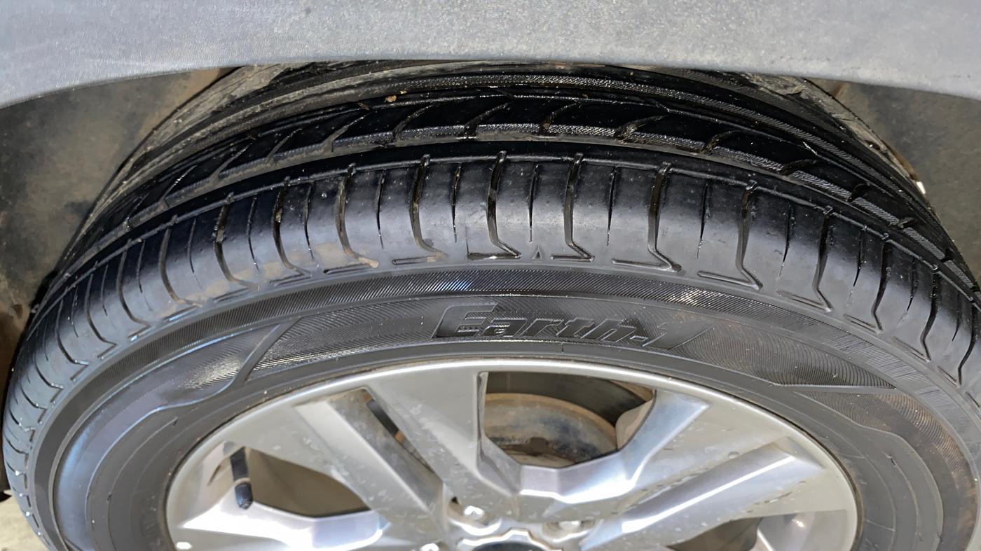 2019 KIA SELTOS HTX PLUS AT1.5 DIESEL, Diesel, Automatic, 1,30,096 km, Left Rear Tyre Tread