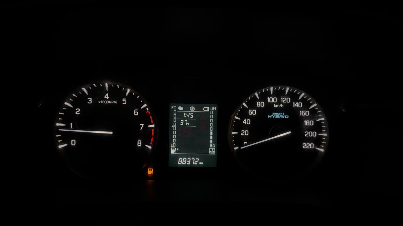 2022 Maruti BREZZA VXI SMART HYBRID, Petrol, Manual, 88,362 km, Odometer Image