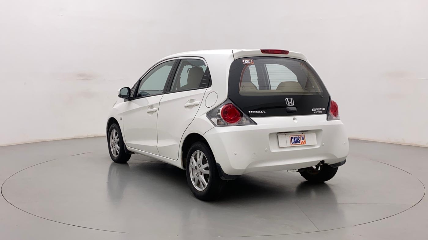 2013 Honda Brio V MT, Petrol, Manual, 57,827 km, Left Back Diagonal
