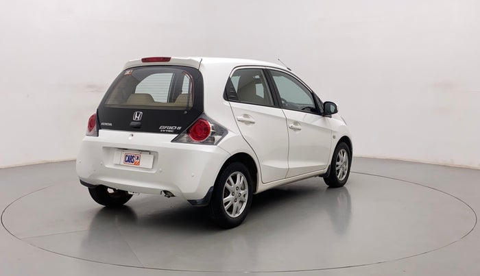2013 Honda Brio V MT, Petrol, Manual, 57,827 km, Right Back Diagonal