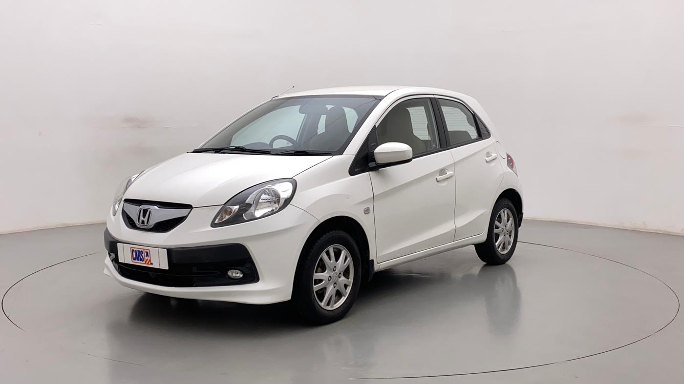 2013 Honda Brio V MT, Petrol, Manual, 57,827 km, Left Front Diagonal