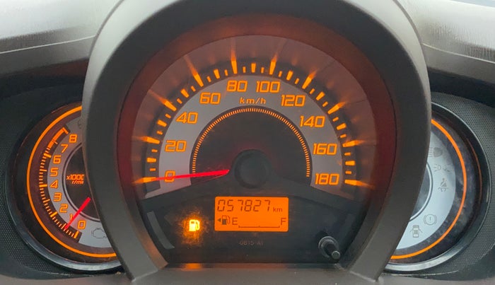 2013 Honda Brio V MT, Petrol, Manual, 57,827 km, Odometer Image