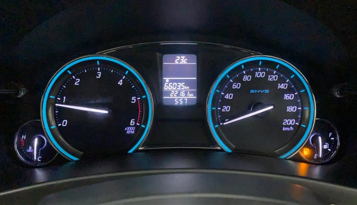 2017 Maruti Ciaz ZDI+ SHVS, Diesel, Manual, 22,161 km, Odometer Image