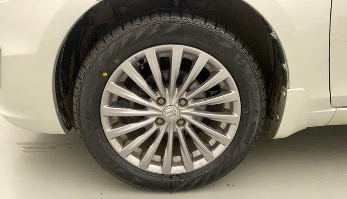 2017 Maruti Ciaz ZDI+ SHVS, Diesel, Manual, 22,161 km, Left Front Wheel