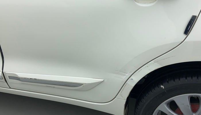 2017 Maruti Baleno DELTA PETROL 1.2, Petrol, Manual, 44,728 km, Rear left door - Slightly dented