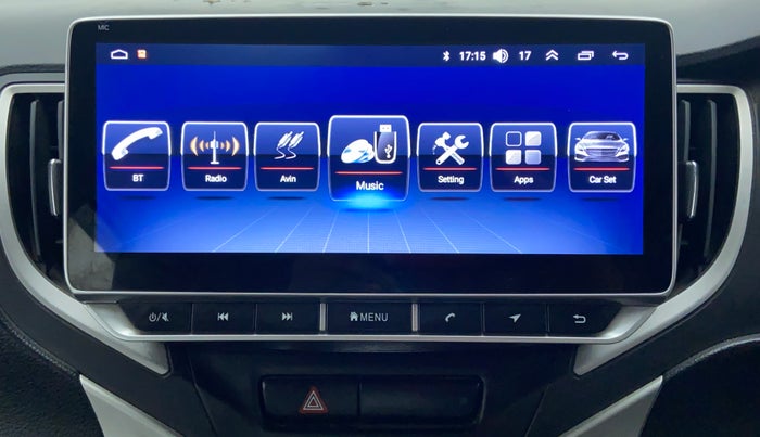 2017 Maruti Baleno DELTA PETROL 1.2, Petrol, Manual, 44,728 km, Infotainment System
