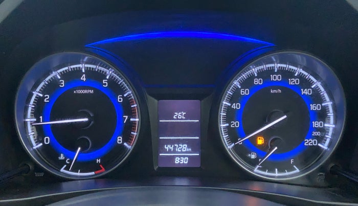 2017 Maruti Baleno DELTA PETROL 1.2, Petrol, Manual, 44,728 km, Odometer Image