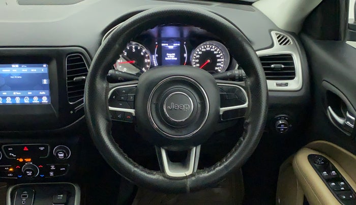 2018 Jeep Compass LONGITUDE (O) 2.0 DIESEL, Diesel, Manual, 34,876 km, Steering Wheel Close Up