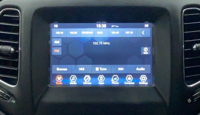 2018 Jeep Compass LONGITUDE (O) 2.0 DIESEL, Diesel, Manual, 34,876 km, Infotainment System