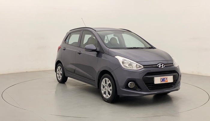 2016 Hyundai Grand i10 SPORTZ 1.2 KAPPA VTVT, Petrol, Manual, 48,956 km, Right Front Diagonal