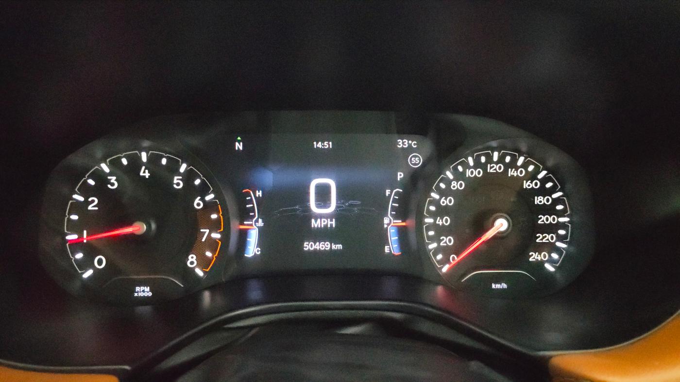 2021 Jeep Compass LIMITED (O) 1.4 PETROL DCT, Petrol, Automatic, 50,443 km, Odometer Image