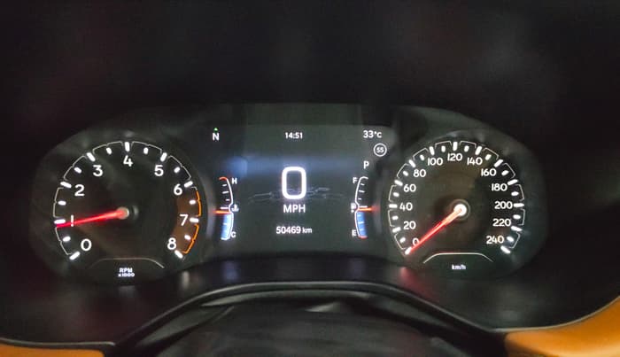 2021 Jeep Compass LIMITED (O) 1.4 PETROL DCT, Petrol, Automatic, 50,443 km, Odometer Image