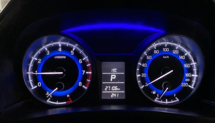 2020 Maruti Baleno DELTA CVT PETROL 1.2, Petrol, Automatic, 27,097 km, Odometer Image